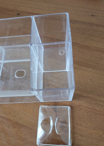 Şeffaf Makyaj Organizeri  veya malzeme düzenleyici - Görsel 2