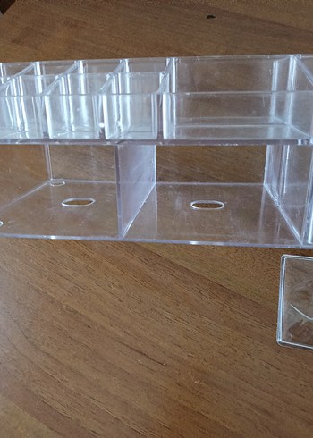 Şeffaf Makyaj Organizeri  veya malzeme düzenleyici - Görsel 3