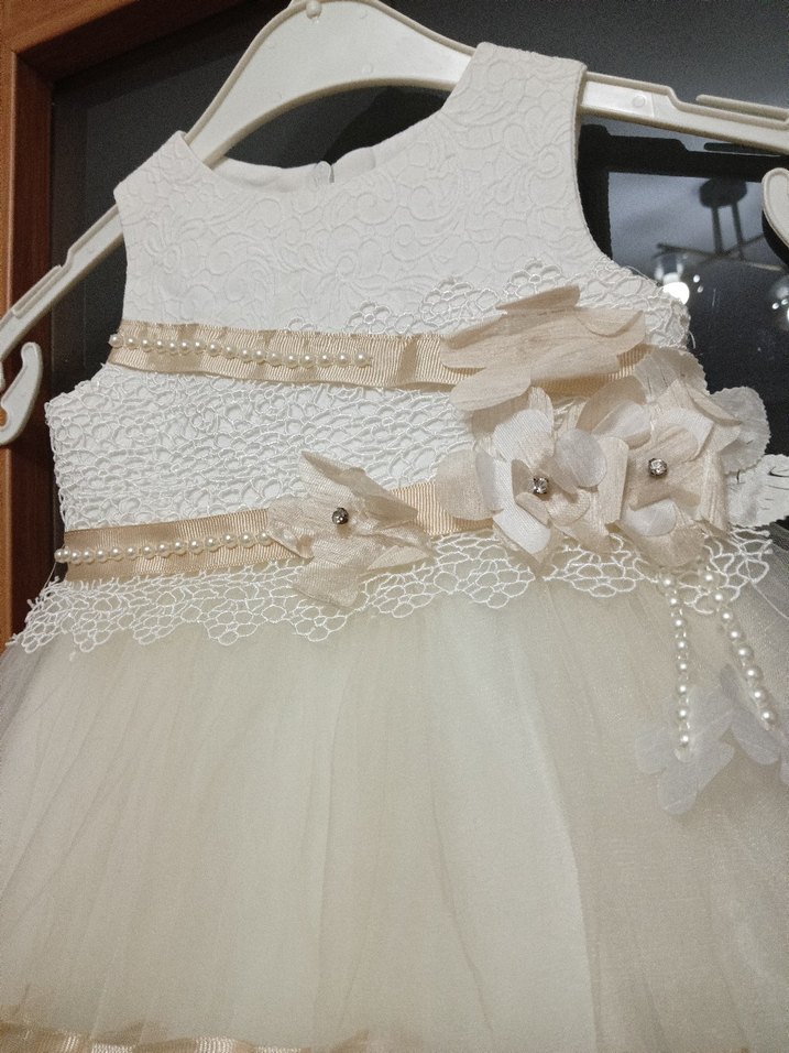 Monita  2 yaş tullu elbıse - Görsel 2