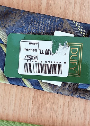 Beden 3 adet kıravat dufy ve sabrı özel