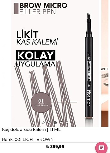Flormar Flormar kaş kalemi