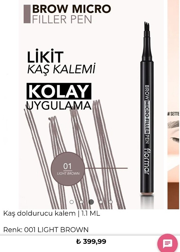 Flormar kaş kalemi - Görsel 2