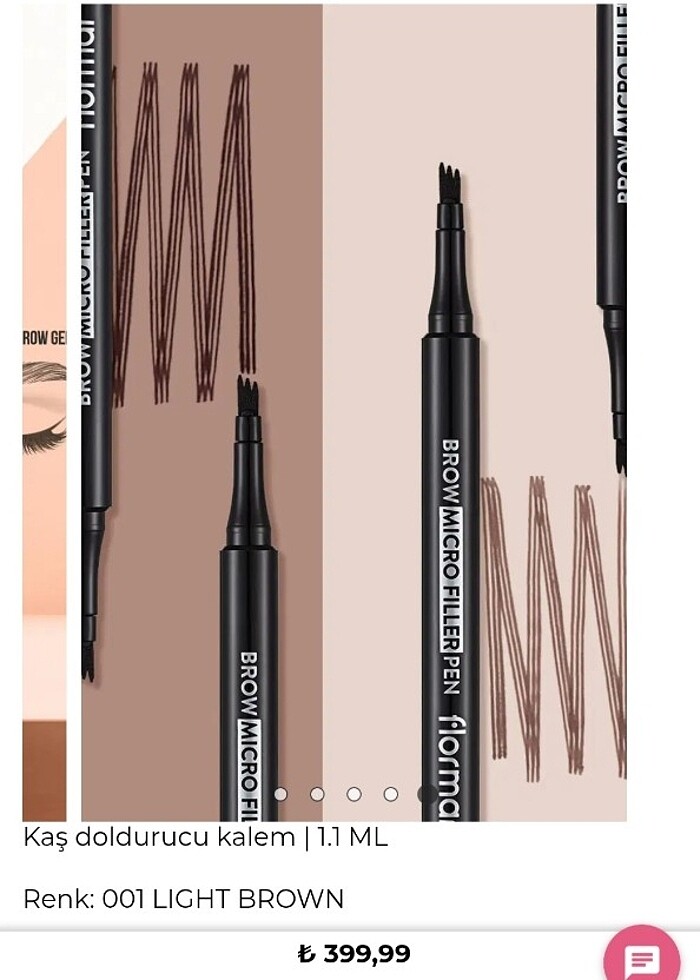 Flormar kaş kalemi - Görsel 5
