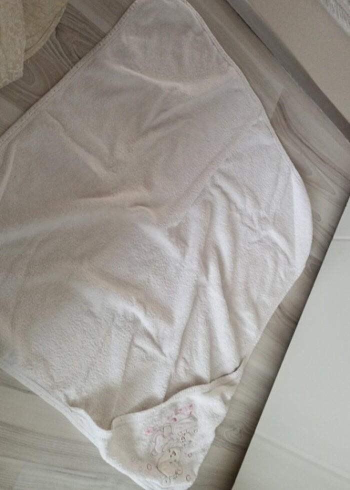 Kız bebek 2 parça bornoz - Görsel 2