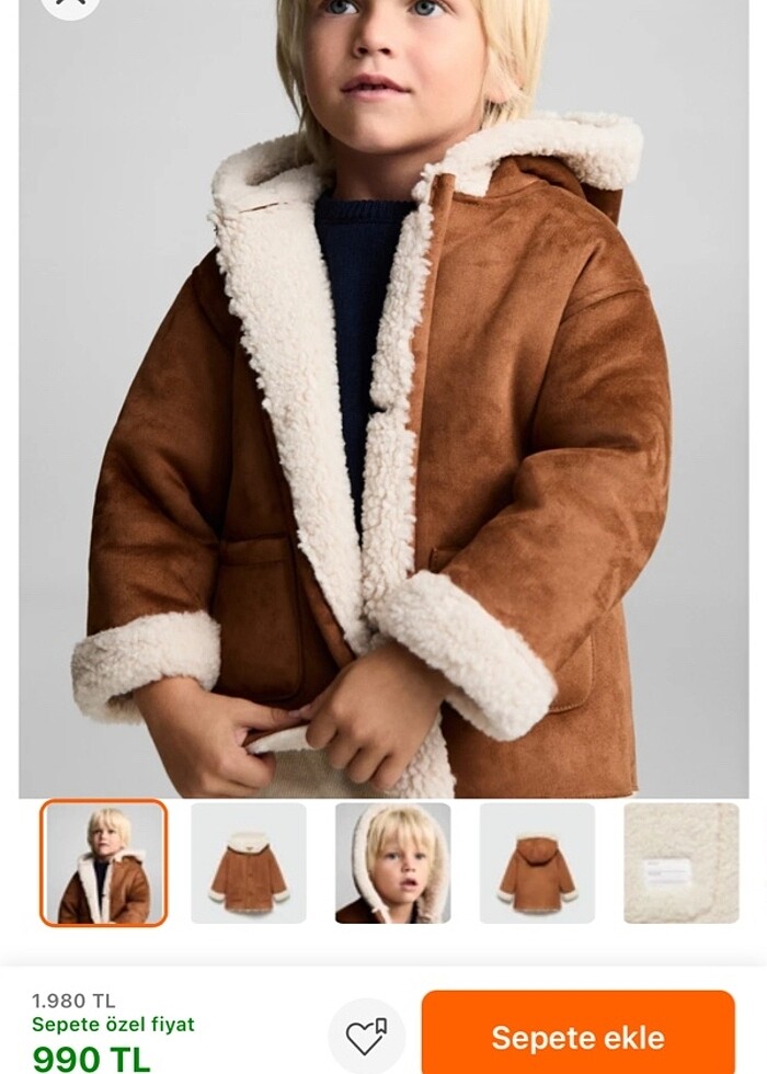 Erkek çocuk kaban - Görsel 2