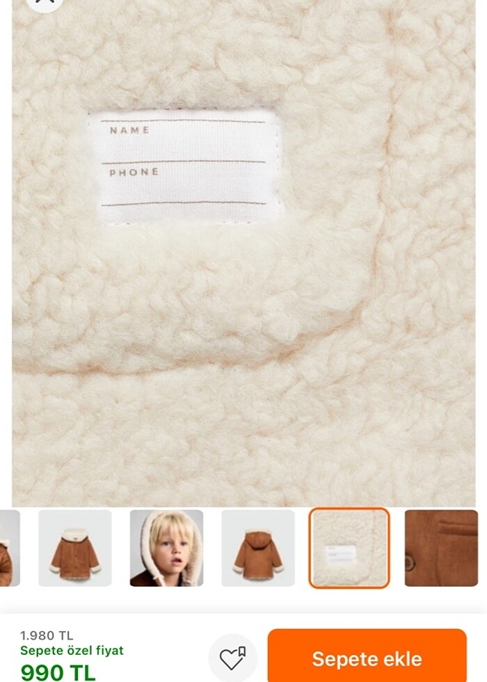 Erkek çocuk kaban - Görsel 4