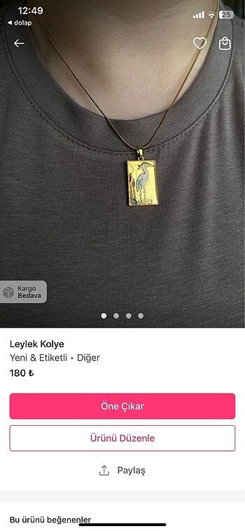 2 Kolye Ucu
