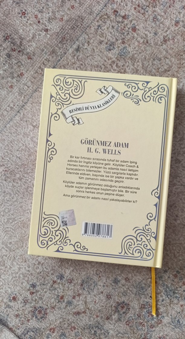 Görünmez Adam - H.G. Wellsi - Görsel 5