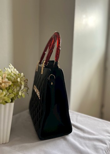 Parlak Siyah Chanel Kadın Çanta - Görsel 3