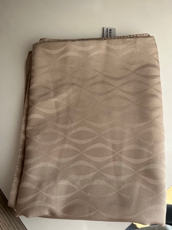 Bej Pliseli Kadın Şal - Görsel 3