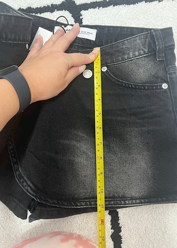 Bershka etiketli kot short - Görsel 13