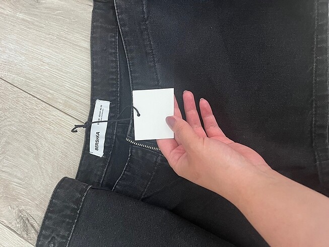 Bershka etiketli kot short - Görsel 7