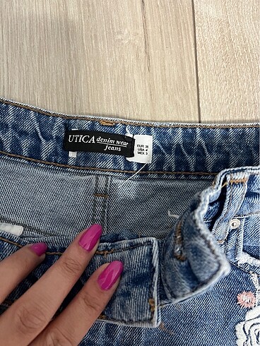 Mis gibi yüksek bel short - Görsel 9