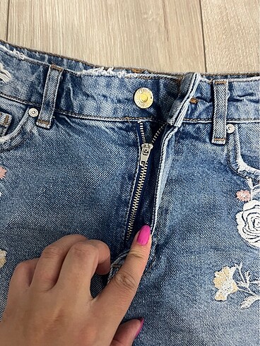 Mis gibi yüksek bel short - Görsel 7