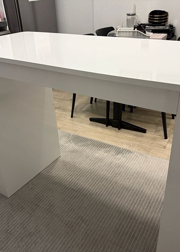 Gri ve Beyaz Yüksek Sandalye - Görsel 6