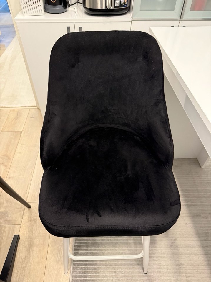 Gri ve Beyaz Yüksek Sandalye - Görsel 4