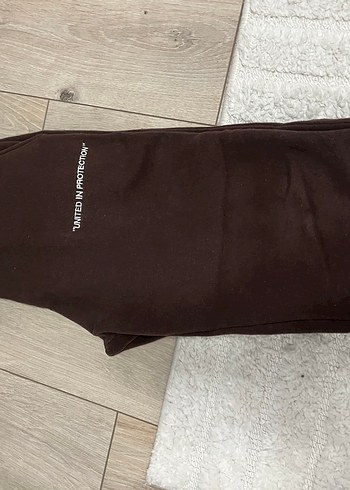 Erkek Kahverengi Rahat Kesim Eşofman Altı - Görsel 9