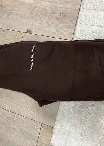 Erkek Kahverengi Rahat Kesim Eşofman Altı - Görsel 8