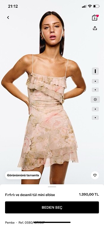 Bershka elbise