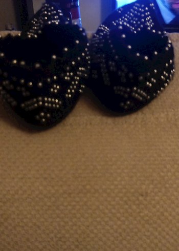 Boncuk İşlemeli kadın Örgü Patik - Görsel 4