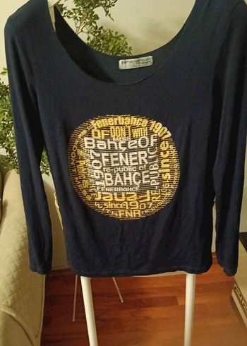 Altın Baskılı Uzun Kollu  Fenerbahçe Tişört - Görsel 3