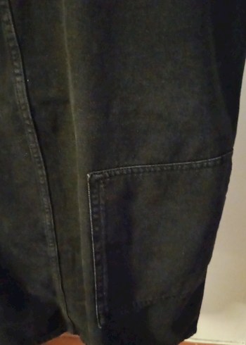 Siyah Kot Kadın Askılı Elbise - Görsel 2