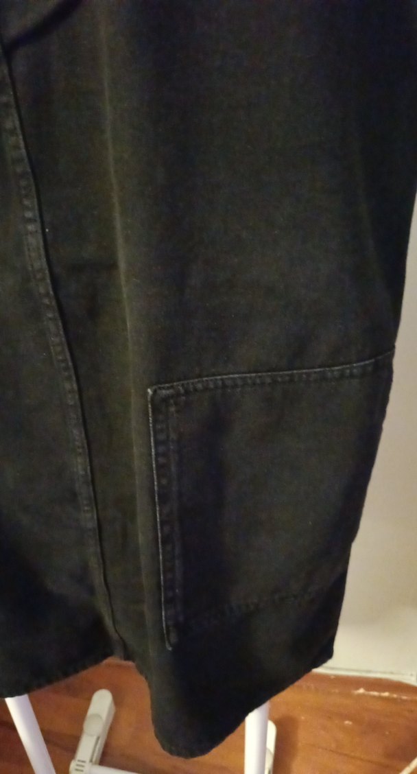 Siyah Kot Kadın Askılı Elbise - Görsel 2