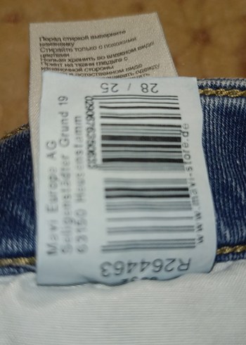 Kadın mavi Denim Regular Fit Jean - Görsel 6