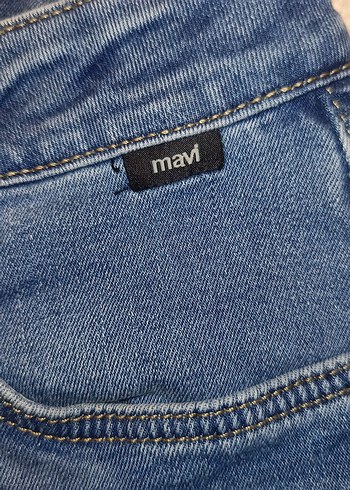 Kadın mavi Denim Regular Fit Jean - Görsel 5