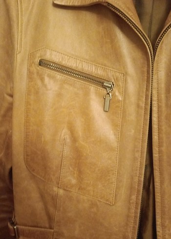 derimod marka gerçek deri kaban - Görsel 7