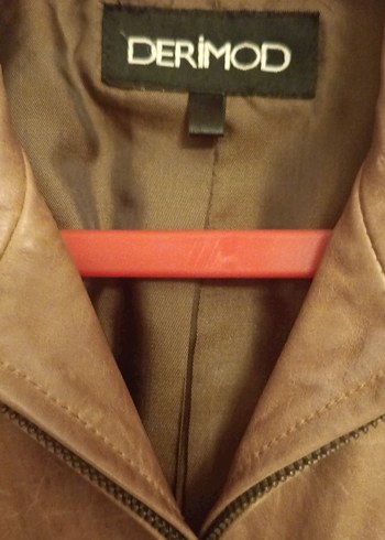 derimod marka gerçek deri kaban - Görsel 3