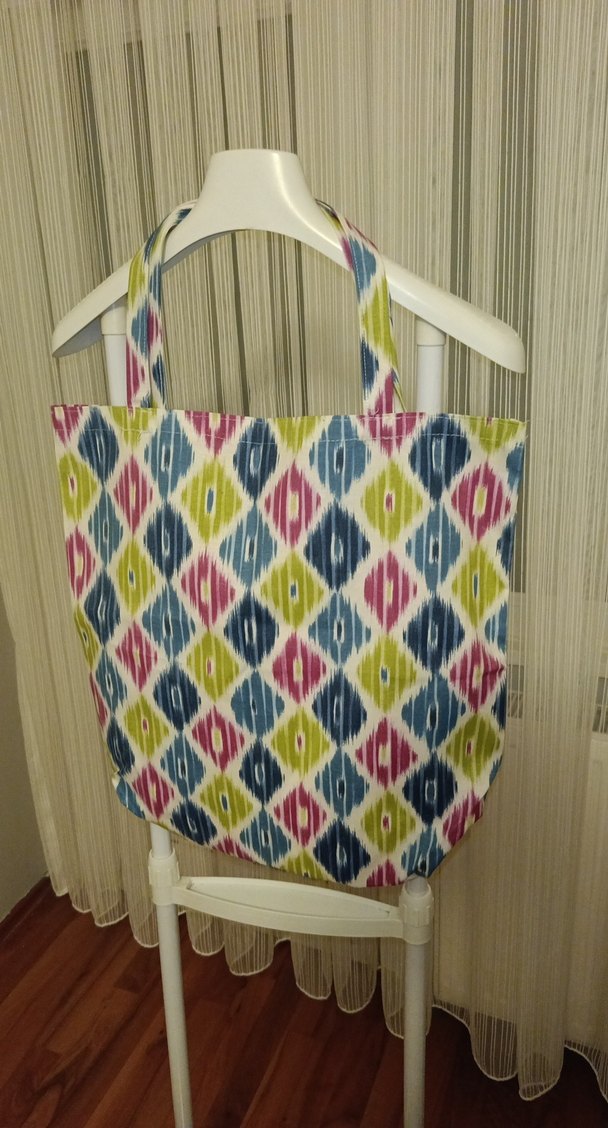 Renkli Pilili Bohem Kadın Çanta - Görsel 4