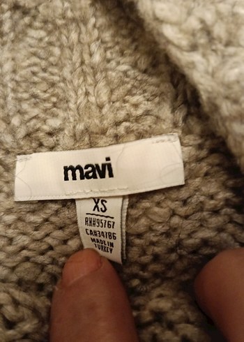 Bohem Tarzı Kadın Kahverengi Örgü Kazak - Görsel 10