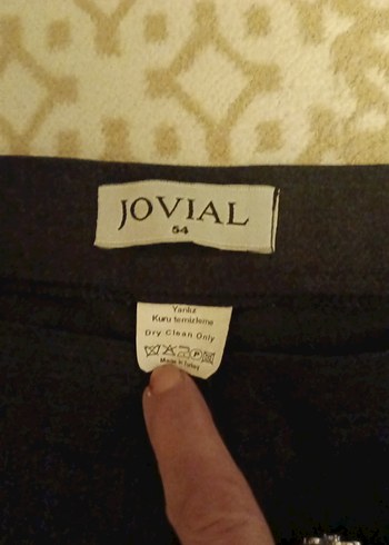 Gri Kemerli Midi Kadın Kumaş Pantolon - Görsel 2