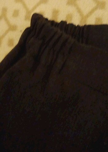 Gri Kemerli Midi Kadın Kumaş Pantolon - Görsel 4