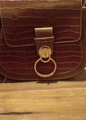 Kahverengi Deri Kadın Çanta - Klasik ve Bohem - Görsel 2