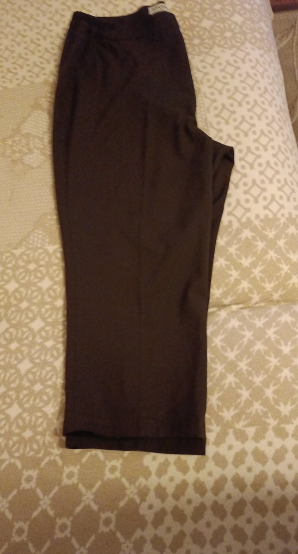 Kahverengi Midi Kadın Pantolon - Görsel 5