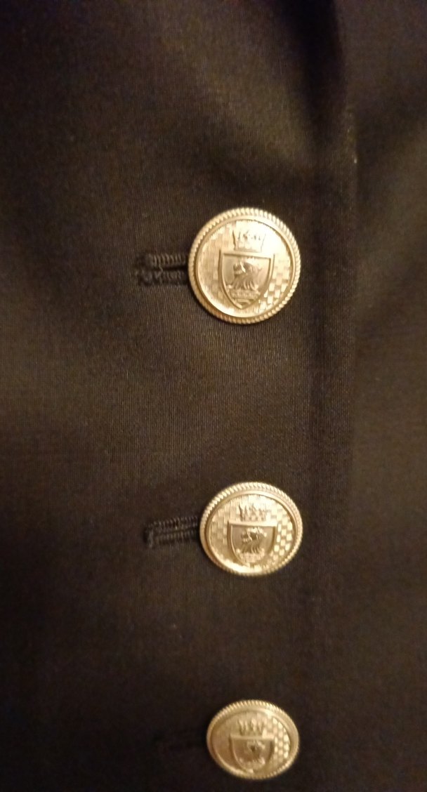 Düğmeli Siyah Kadın Blazer takım - Görsel 3