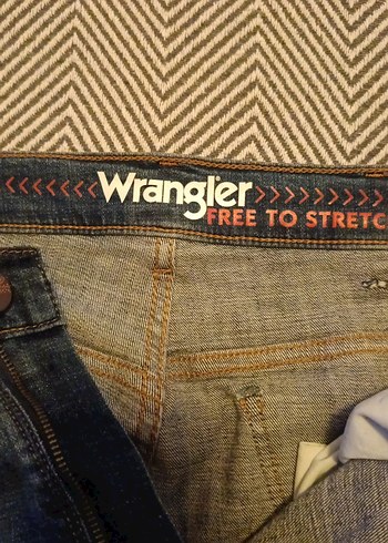 Wrangler Erkek Mavi Kot Pantolon - Görsel 5