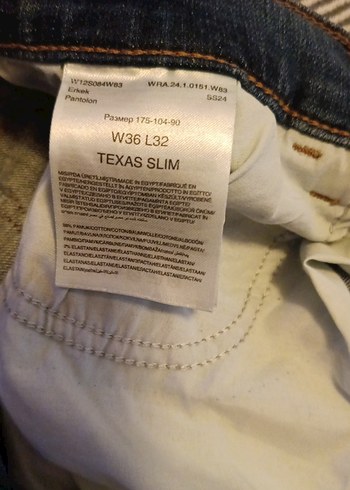 Wrangler Erkek Mavi Kot Pantolon - Görsel 7