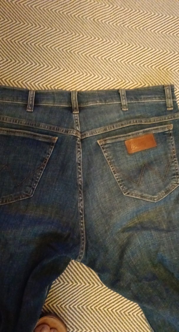 Wrangler Erkek Mavi Kot Pantolon - Görsel 3