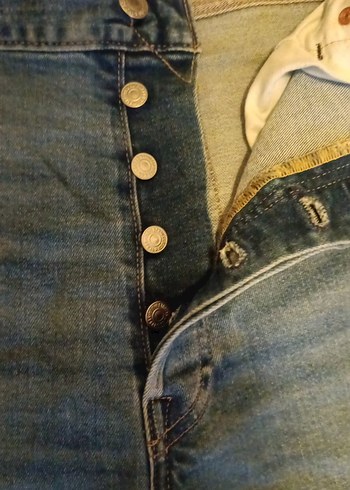 Levi's marka mavi renkte Düğmeli Erkek Denim Pantolon - Görsel 2