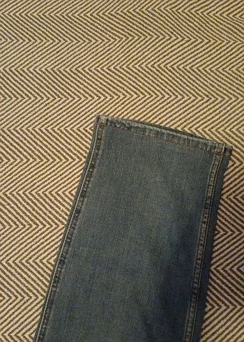 Wrangler marka Erkek mavi renkte Denim Regular Fit Jean - Görsel 3