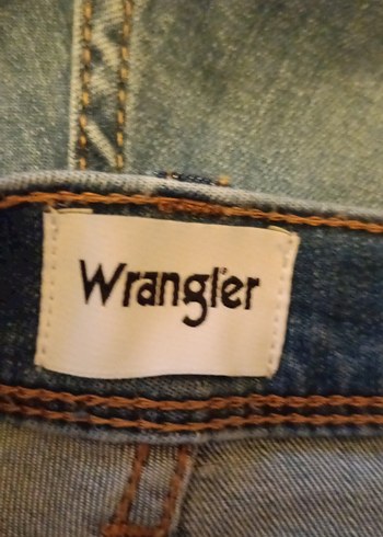 Wrangler marka Erkek mavi renkte Denim Regular Fit Jean - Görsel 6