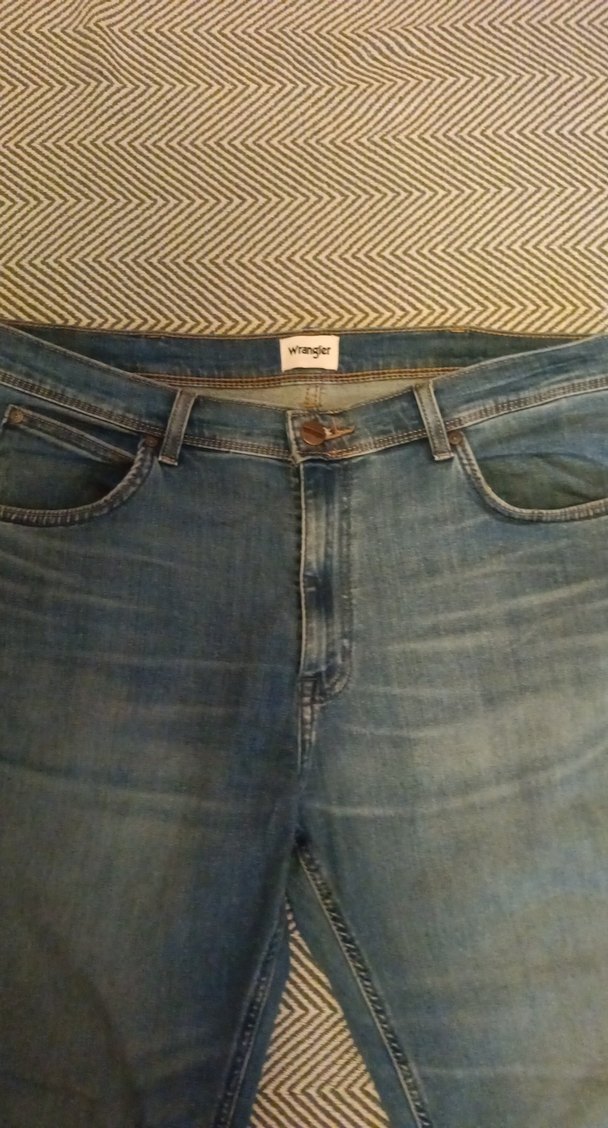 Wrangler marka Erkek mavi renkte Denim Regular Fit Jean - Görsel 2