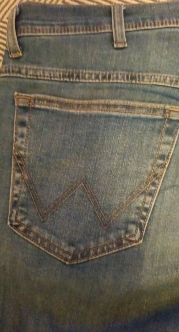 Wrangler marka Erkek mavi renkte Denim Regular Fit Jean - Görsel 5