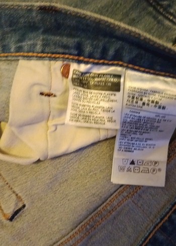 Levi's marka Düğmeli Erkek Denim Pantolon - Görsel 5