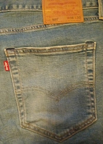 Levi's marka Düğmeli Erkek Denim Pantolon - Görsel 8