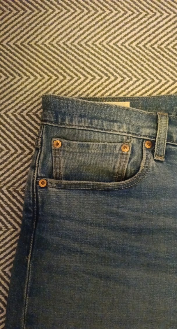 Levi's marka Düğmeli Erkek Denim Pantolon - Görsel 3