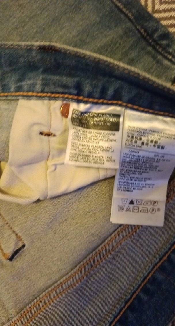 Levi's marka Düğmeli Erkek Denim Pantolon - Görsel 5
